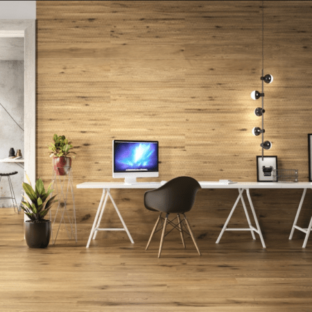 Wooden sound absorbing panel Akustika SKEMA